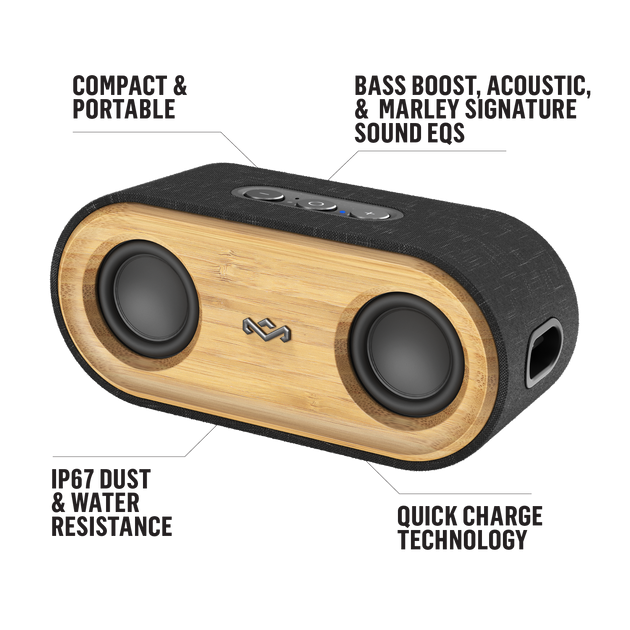 Get Together Mini 2: Portable, waterproof, and sustainable speaker