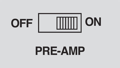 What Does The Built-in Pre-amp Do?